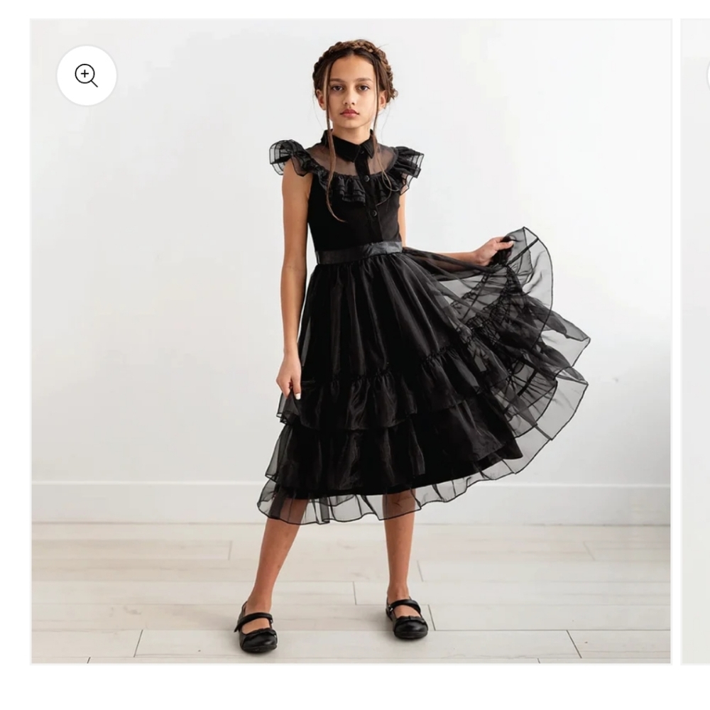 Taylor Joelle Wednesday Addams inspired dress